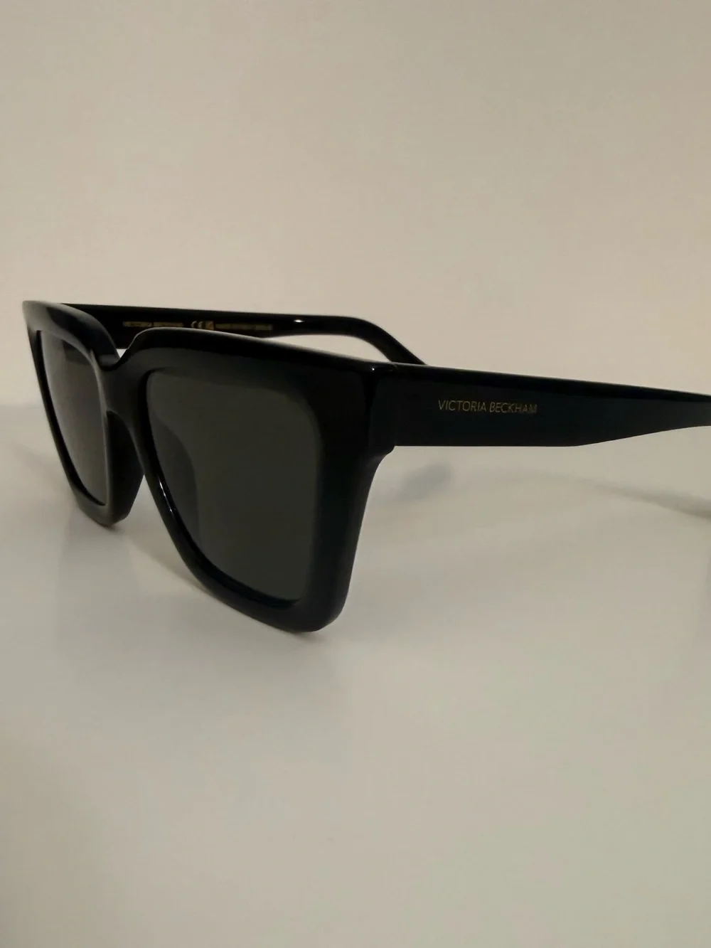 Victoria Beckham VB644S 001 Black Square Sunglasses - As Worn By Princess Kate